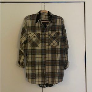 Vintage oversized flannel shirt